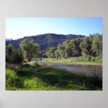 Piedra Fluss in Colorado - Nr. 2 Plakatdrucke
