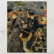 Pierre-Auguste Renoirs die Regenschirme (1883) Flyer