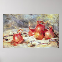 Pierre Renoir - Zwiebeln Plakat