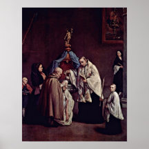 Pietro Longhi - Taufe Plakat