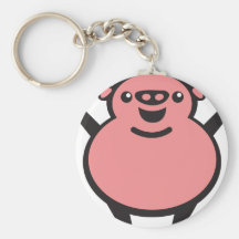 pig schwein schlüsselanhänger