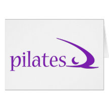 Pilates Entwurf! Karten