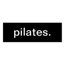 Pilates Visitenkarte