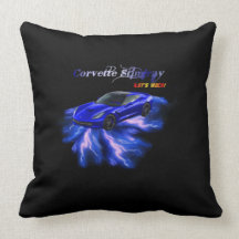 Pillows:  2013 Corvette Stingray
