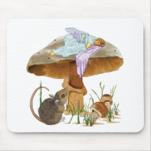 Pilz-Fee Mauspad