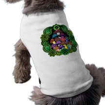 Pilz-Hündchen-T-Shirt Haustier Tshirts