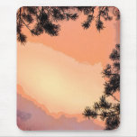 Piney Sonnenuntergang Mousepad