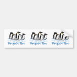 Pinguin-Fan Autosticker