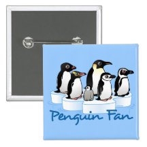 Pinguin-Fan Buttons