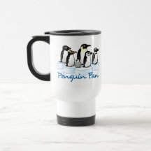 Pinguin-Fan Kaffee Tassen