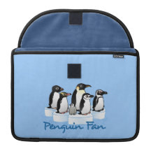 Pinguin-Fan MacBook Pro Sleeves