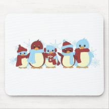 Pinguin herum mauspad
