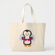 Pinguin-Herz Taschen