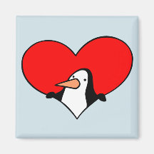 Pinguin-Herzmagnet