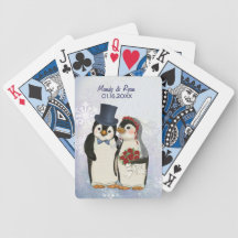 Pinguin-Hochzeit - fertigen Sie besonders an