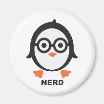 Pinguin - nerd - penguin kühlschrankmagnete