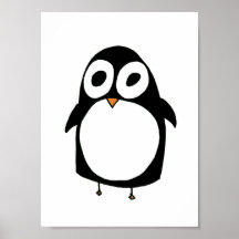 Pinguin-Plakat