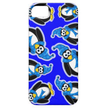 Pinguin-Winter-Entwurf iPhone 5 Etui