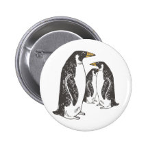 Pinguine Anstecknadelbutton