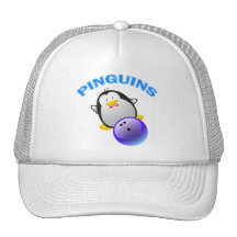 PINGUINS - BOWLINGS-TEAM RETROKULTMÜTZEN
