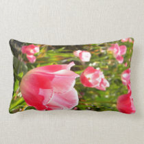 Pink and Green Spring kissen
