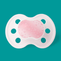 Pink and White Butterflies schnuller