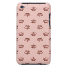 Pink Crowns iPod Case-Mate Case