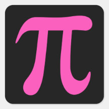 Pink und schwarze PU-Symbolaufkleber