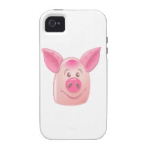 PinkPig Case-Mate iPhone 4 Cover