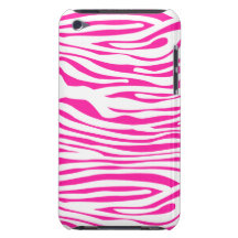 PinkZebrastreifen-Muster-Tierdruck Case-Mate iPod Touch Case