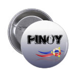 Pinoy, Filipino, Philippinen Button