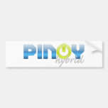 Pinoy-Power-Kreuzung Auto Sticker