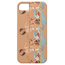 Pinup-Frauen, die iPhone Kasten rudern Schutzhülle Fürs iPhone 5