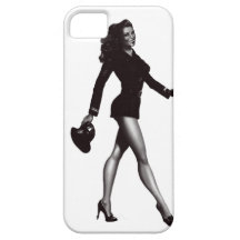 Pinup-Mädchen iPhone 5 Schutzhülle
