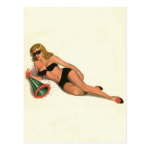 PinUpz 16 Postkarte