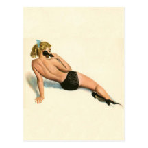 PinUpz 20 Postkarte