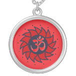 Pinwheel und OM-Halskette - Yoga-Schmuck