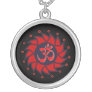 Pinwheel und OM-Halskette - Yoga-Schmuck halsketten by Downdog Pinwheel und OM-Halskette - Yoga-Schmuck halsketten