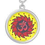 Pinwheel und OM-Halskette - Yoga-Schmuck