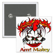 Pirat Anstecknadelbutton