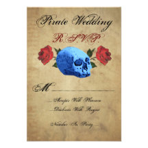 Pirat, der R.S.V.P. Wedding ist Ankündigung