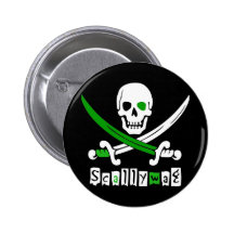 PIRAT Schädel &Swords Buttons