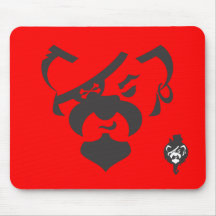 Piraten-Bär grundlegend Mousepad