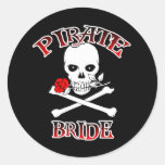 Piraten-Braut-Aufkleber