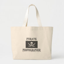 Piraten-Fotograf Leinentasche