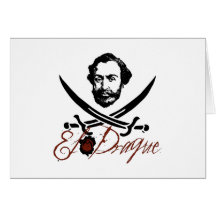 Piraten-Insignien EL Draque Karten