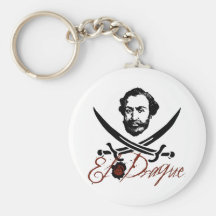 Piraten-Insignien EL Draque Schlüsselband