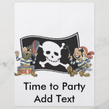 Piraten-Kerle Custom Flyer