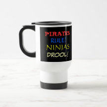 Piraten-Regel, Ninjas Geifer! Kaffeetassen