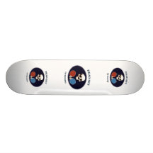 Piraten-Schädel-totes Klingeln Pong Skateboard Brett